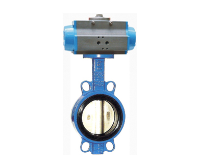 Pneumática Wafer Tipo Concentric Butterfly Valve